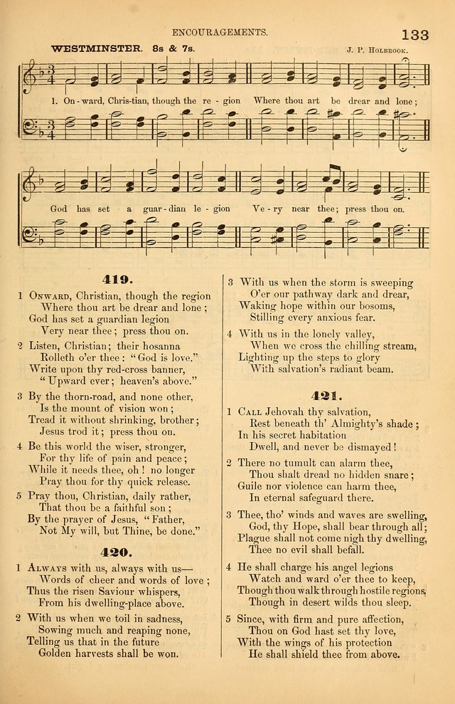 Songs of the Church: or, hymns and tunes for Christian worship page 133