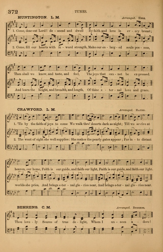 Songs of the Church: or, hymns and tunes for Christian worship page 372
