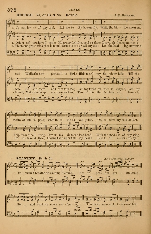 Songs of the Church: or, hymns and tunes for Christian worship page 378