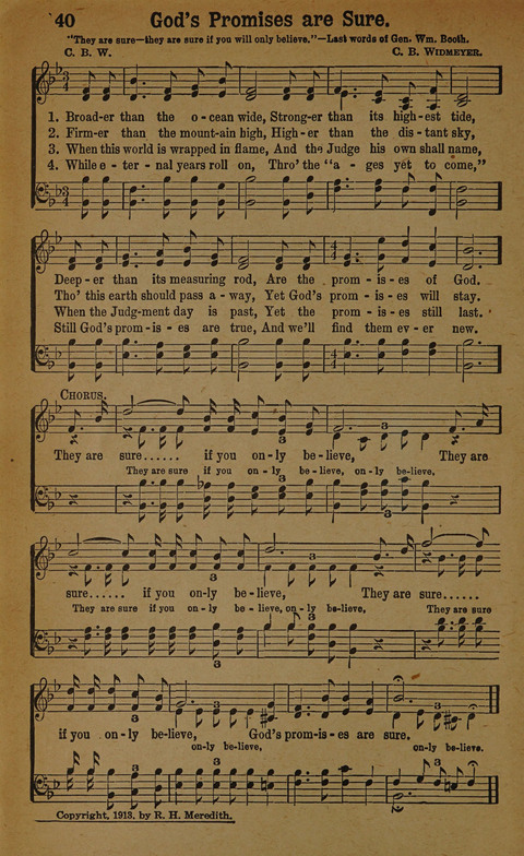 Songs of Calvary page 33