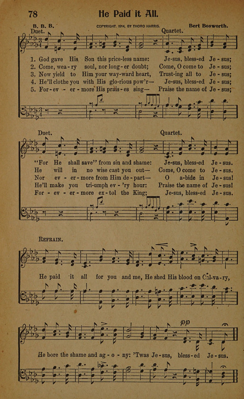 Songs of Calvary page 67