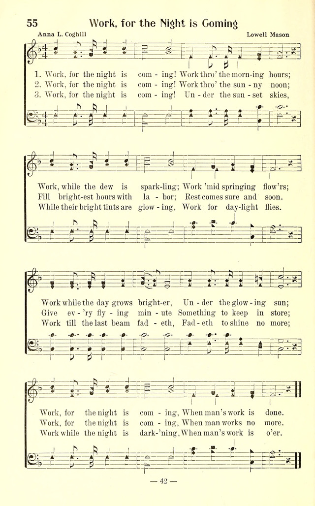 Songs of Cheer for Children page 42