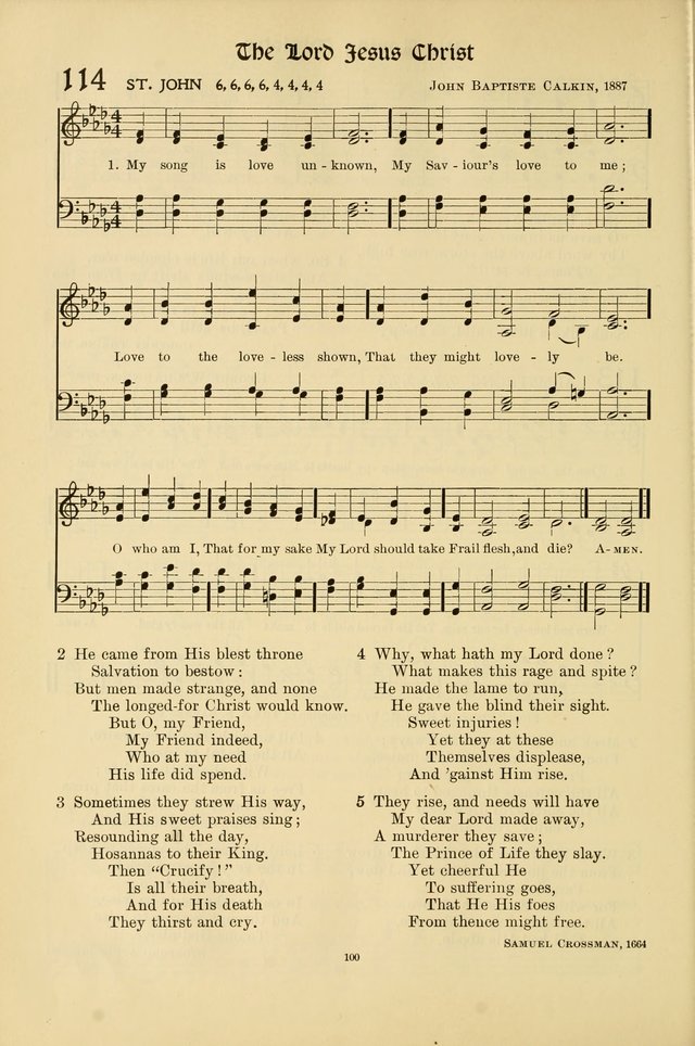 Songs of the Christian Life page 101