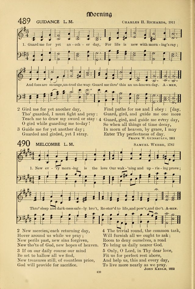 Songs of the Christian Life page 421