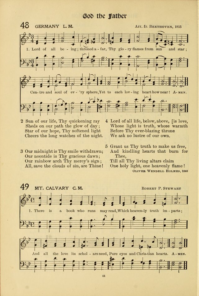 Songs of the Christian Life page 45
