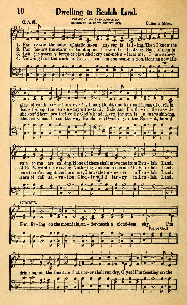 Songs of Full Salvation page 10