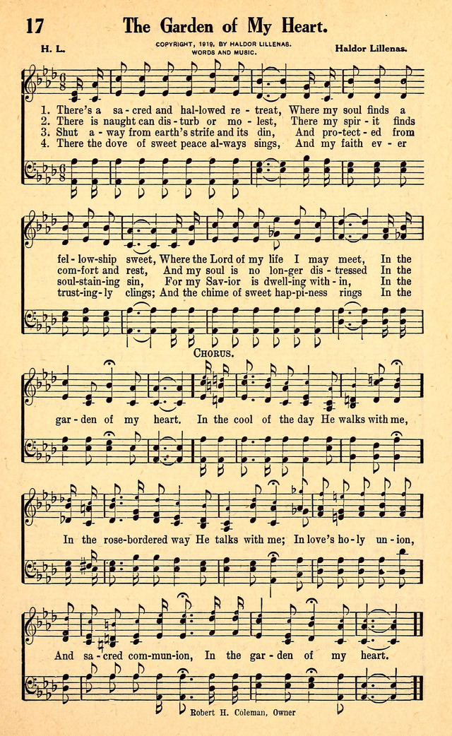 Songs of Full Salvation page 17