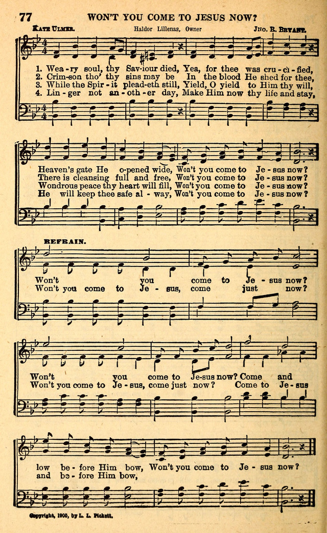 Songs of Full Salvation page 76