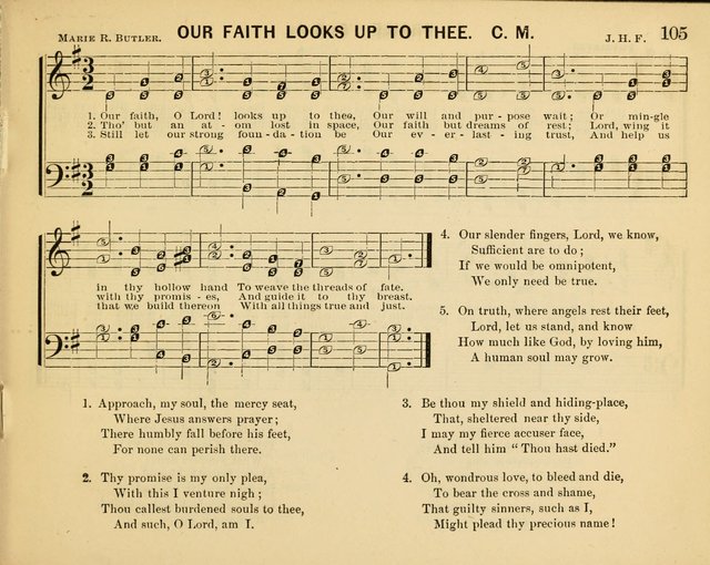 Songs of Glory : For Sunday Schools, Churches and The Social Circle page 106