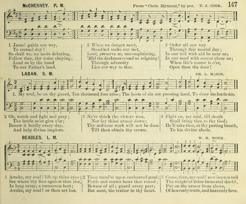 Songs of Gratitude: a cluster of new melodies for Sunday schools and worshiping assemblies page 147
