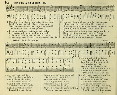Songs of Gratitude: a cluster of new melodies for Sunday schools and worshiping assemblies page 148