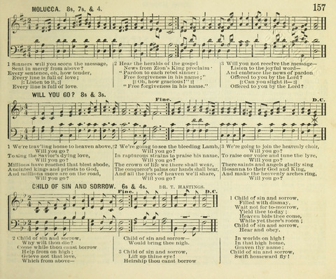 Songs of Gratitude: a cluster of new melodies for Sunday schools and worshiping assemblies page 157