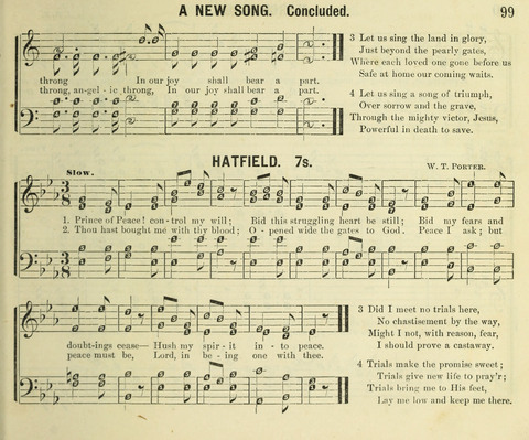 Songs of Gratitude: a cluster of new melodies for Sunday schools and worshiping assemblies page 99