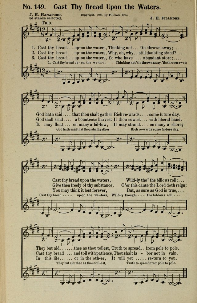 Songs of Grace and Glory: A New and Inspiring Selection of Sacred Songs for Evangelical Use and General Worship page 153