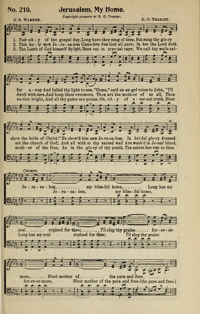 Songs of Grace and Glory: A New and Inspiring Selection of Sacred Songs for Evangelical Use and General Worship page 196