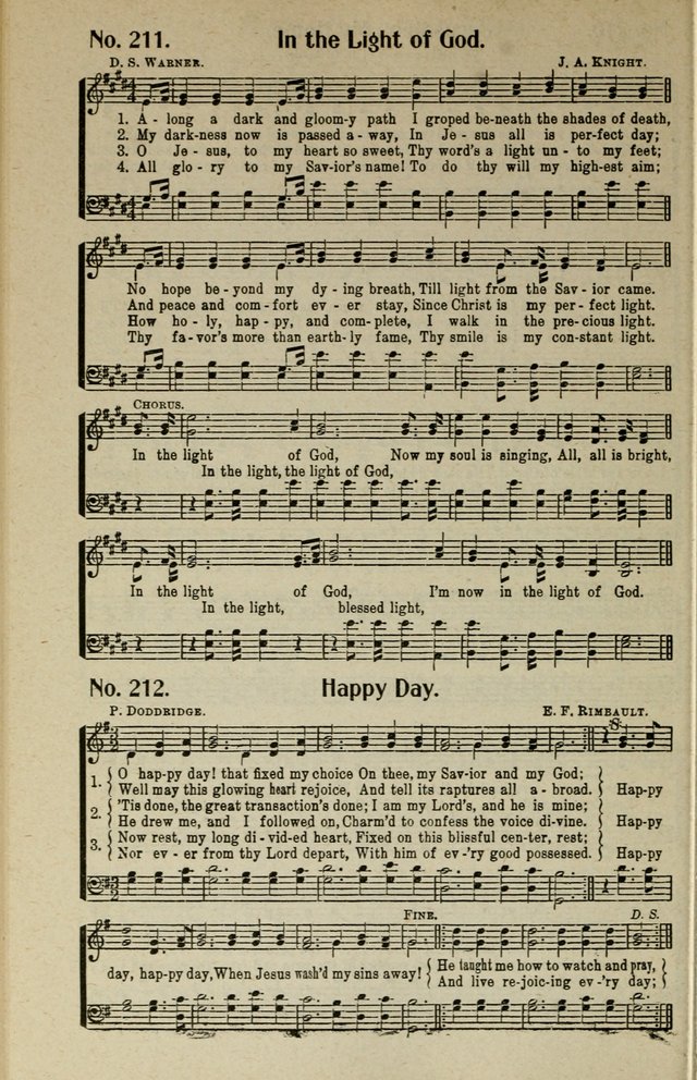 Songs of Grace and Glory: A New and Inspiring Selection of Sacred Songs for Evangelical Use and General Worship page 197