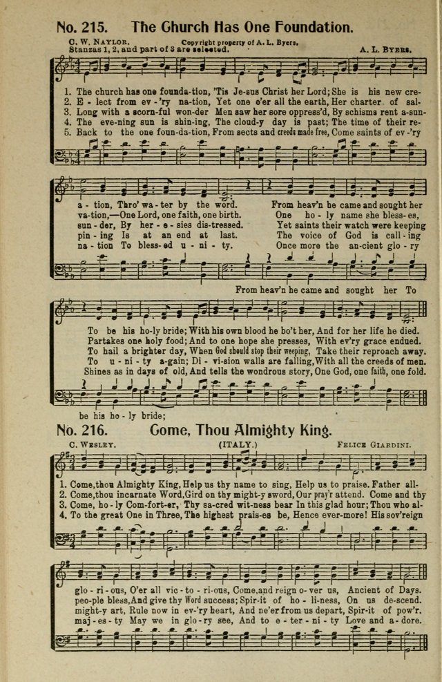 Songs of Grace and Glory: A New and Inspiring Selection of Sacred Songs for Evangelical Use and General Worship page 199