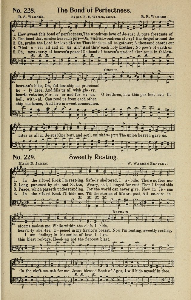 Songs of Grace and Glory: A New and Inspiring Selection of Sacred Songs for Evangelical Use and General Worship page 206