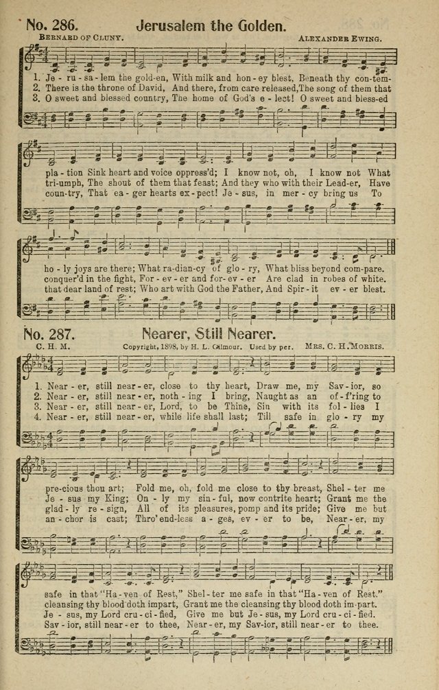 Songs of Grace and Glory: A New and Inspiring Selection of Sacred Songs for Evangelical Use and General Worship page 238