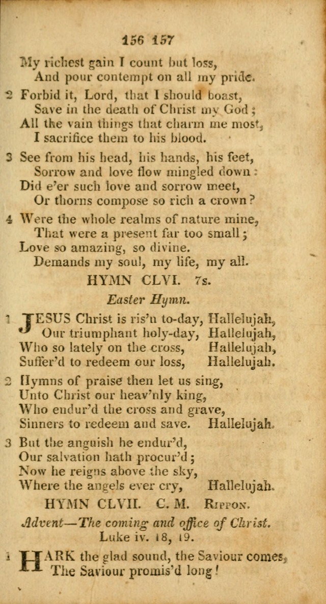 A Selection of Hymns for the use of social religious meetings, and for private devotions 2d ed. page 108
