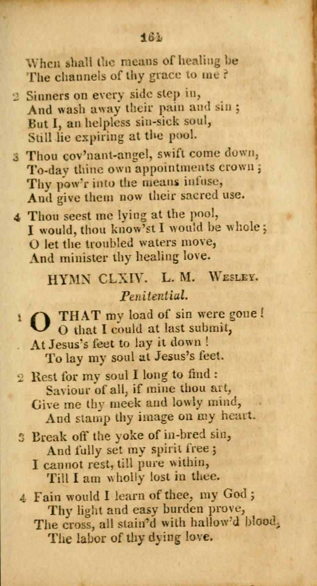 A Selection of Hymns for the use of social religious meetings, and for private devotions 2d ed. page 114