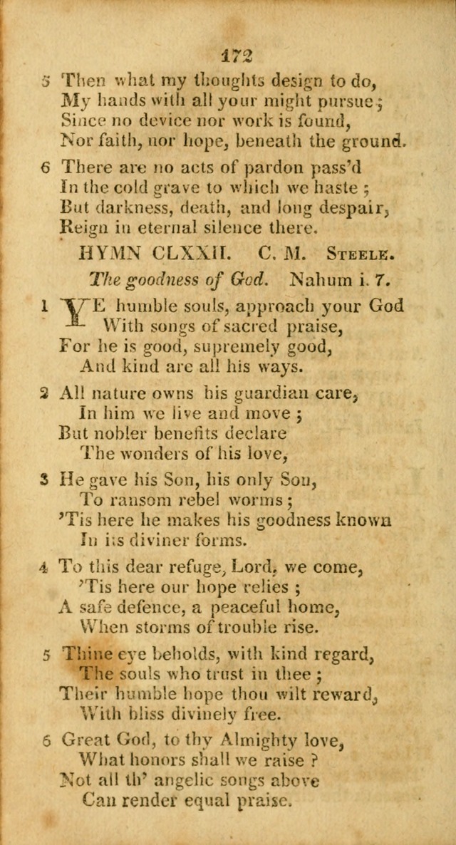 A Selection of Hymns for the use of social religious meetings, and for private devotions 2d ed. page 121