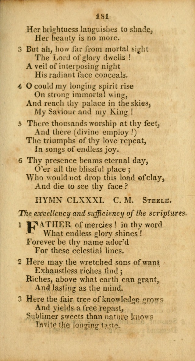 A Selection of Hymns for the use of social religious meetings, and for private devotions 2d ed. page 128