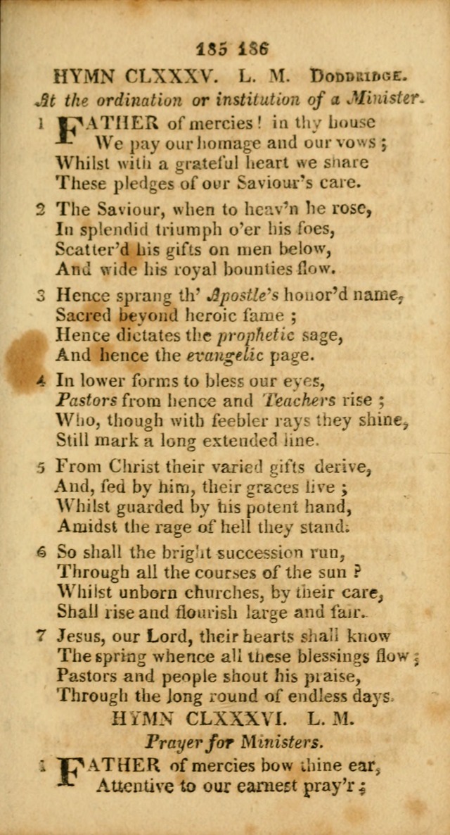 A Selection of Hymns for the use of social religious meetings, and for private devotions 2d ed. page 132