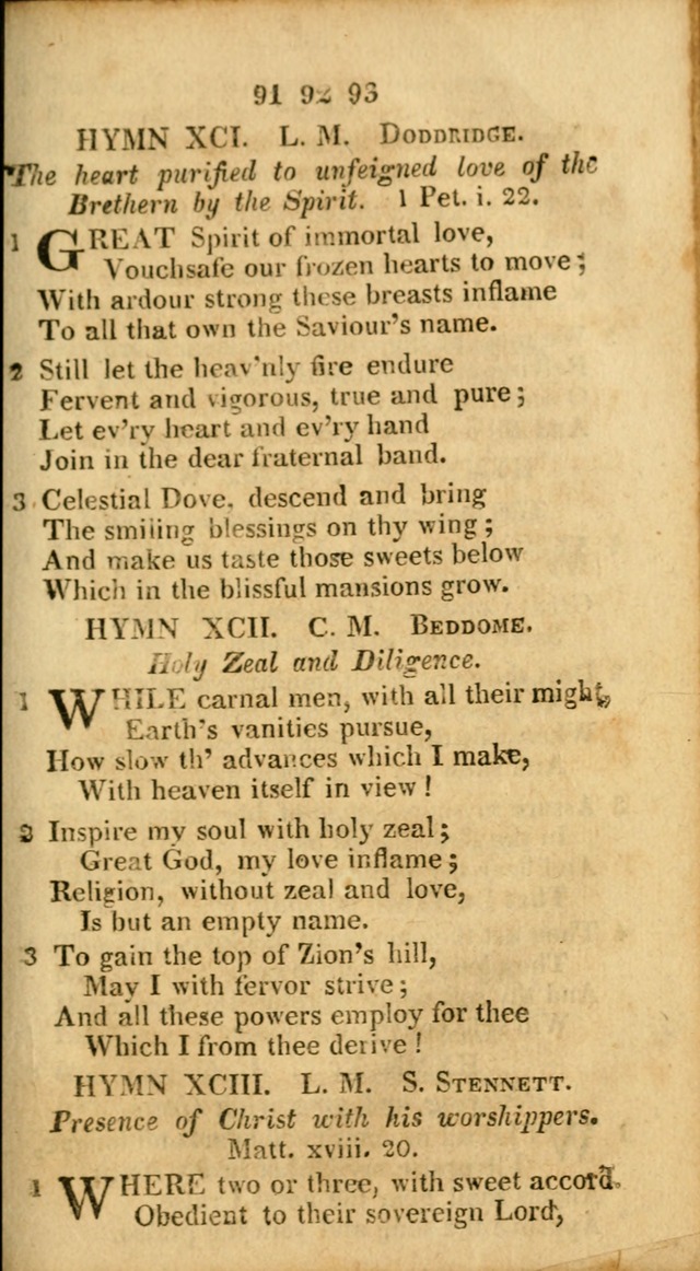 A Selection of Hymns for the use of social religious meetings, and for private devotions 2d ed. page 66