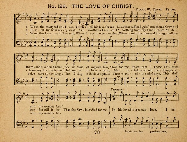 Songs of Love and Praise: for Sabbath-Schools, Prayer-Meetings, and Family Circle page 78