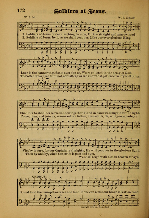 Songs of Love and Praise: for use in meetings & Christian worship & work page 172