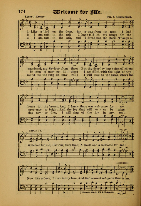 Songs of Love and Praise: for use in meetings & Christian worship & work page 174