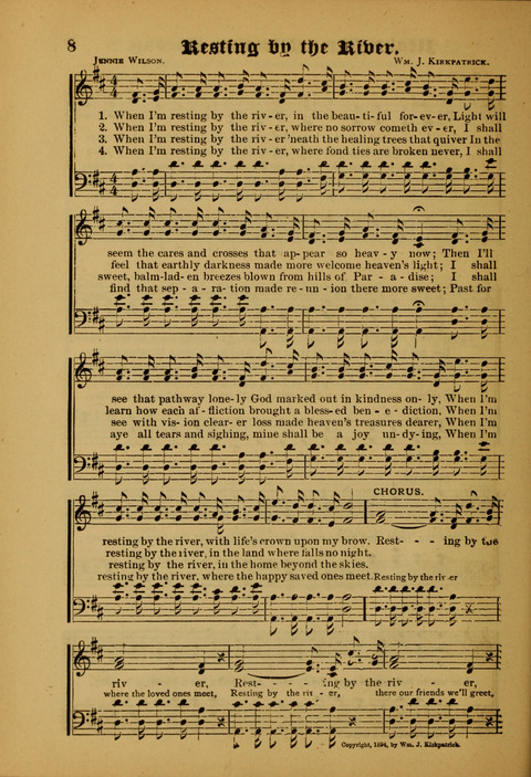 Songs of Love and Praise: for use in meetings & Christian worship & work page 8