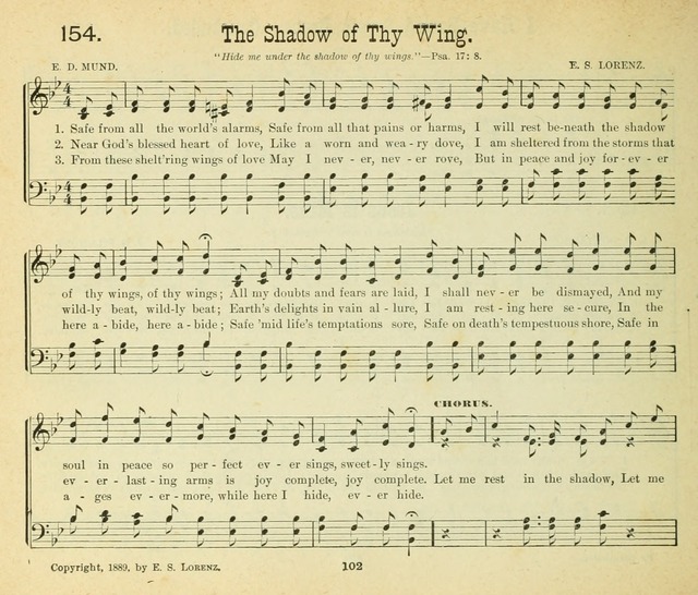 Songs of the Morning: a choice collection of songs and hymns for the Sunday school and other social services page 103