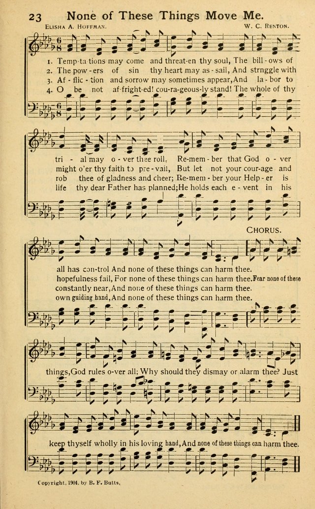 Songs of Matchless Love: for evangelistic services, devotional meetings and Sunday schools page 23