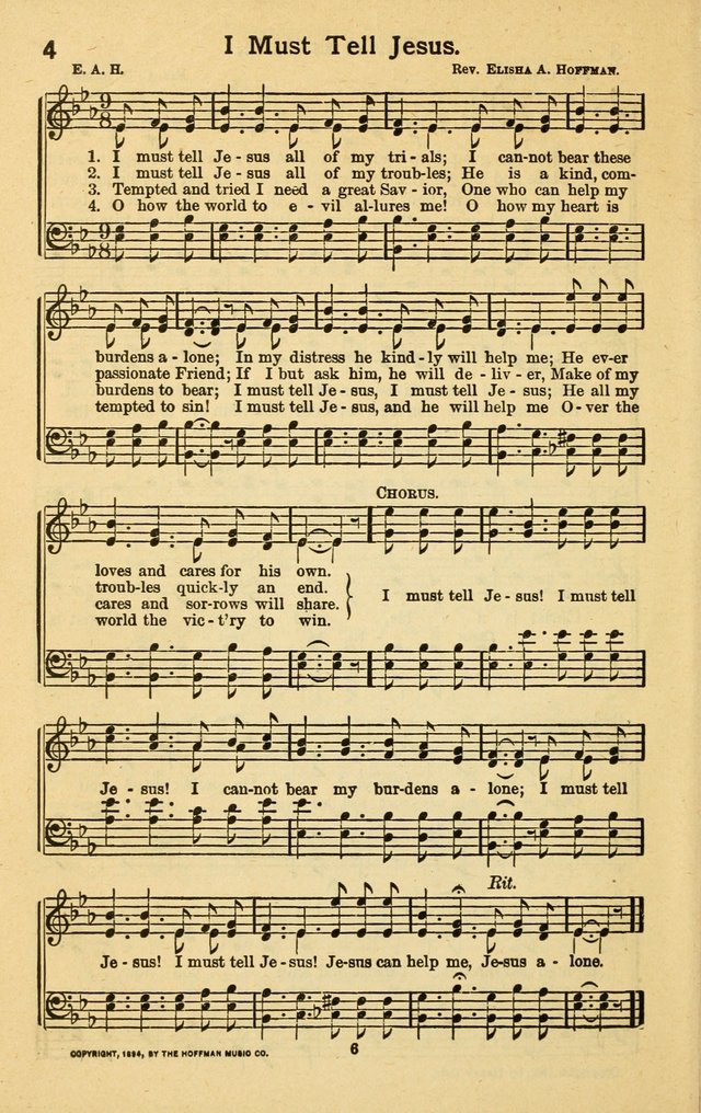 Songs of Matchless Love: for evangelistic services, devotional meetings and Sunday schools page 4