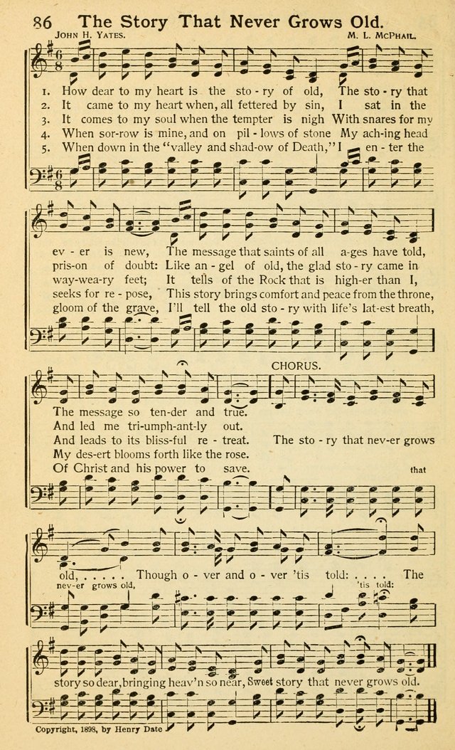 Songs of Matchless Love: for evangelistic services, devotional meetings and Sunday schools page 80