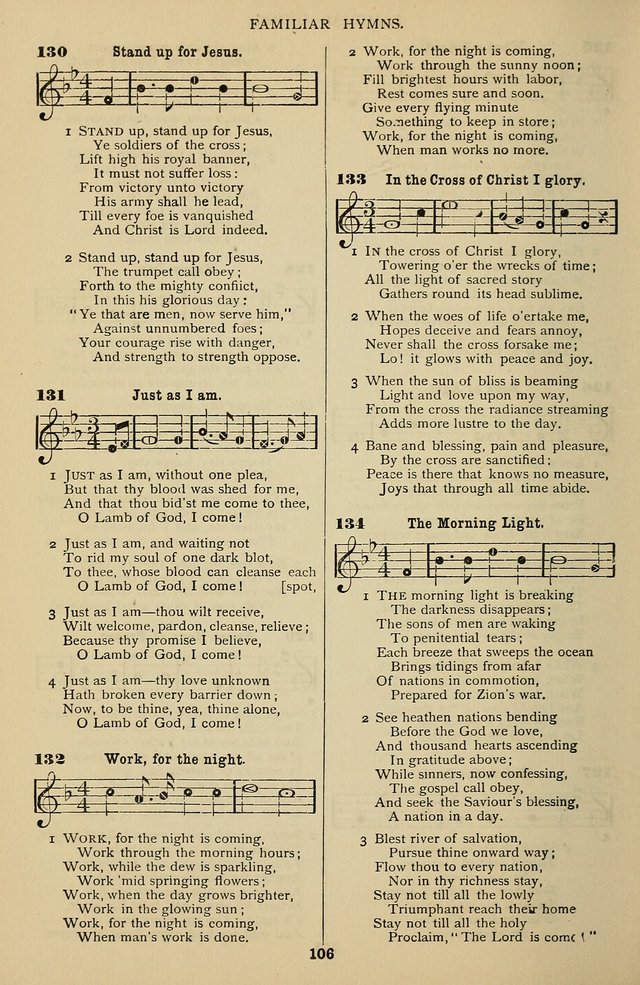 Songs of the New Life: with Songs of Redeeming Love Combined: for use in gospel meetings, etc. page 106
