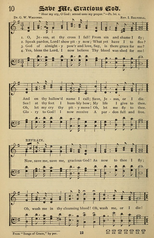 Songs of the New Life: with Songs of Redeeming Love Combined: for use in gospel meetings, etc. page 12