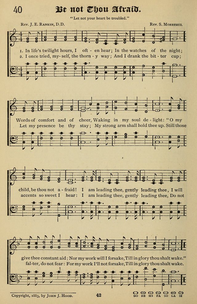 Songs of the New Life: with Songs of Redeeming Love Combined: for use in gospel meetings, etc. page 42