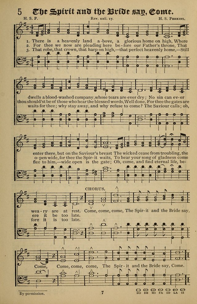 Songs of the New Life: with Songs of Redeeming Love Combined: for use in gospel meetings, etc. page 7