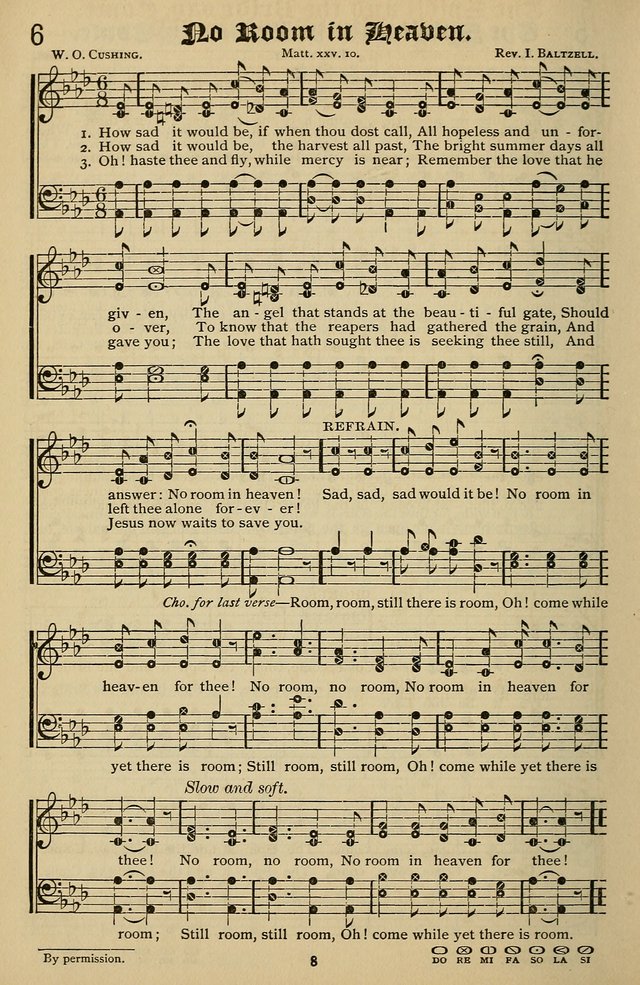 Songs of the New Life: with Songs of Redeeming Love Combined: for use in gospel meetings, etc. page 8