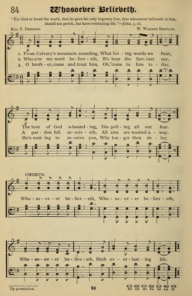 Songs of the New Life: with Songs of Redeeming Love Combined: for use in gospel meetings, etc. page 86