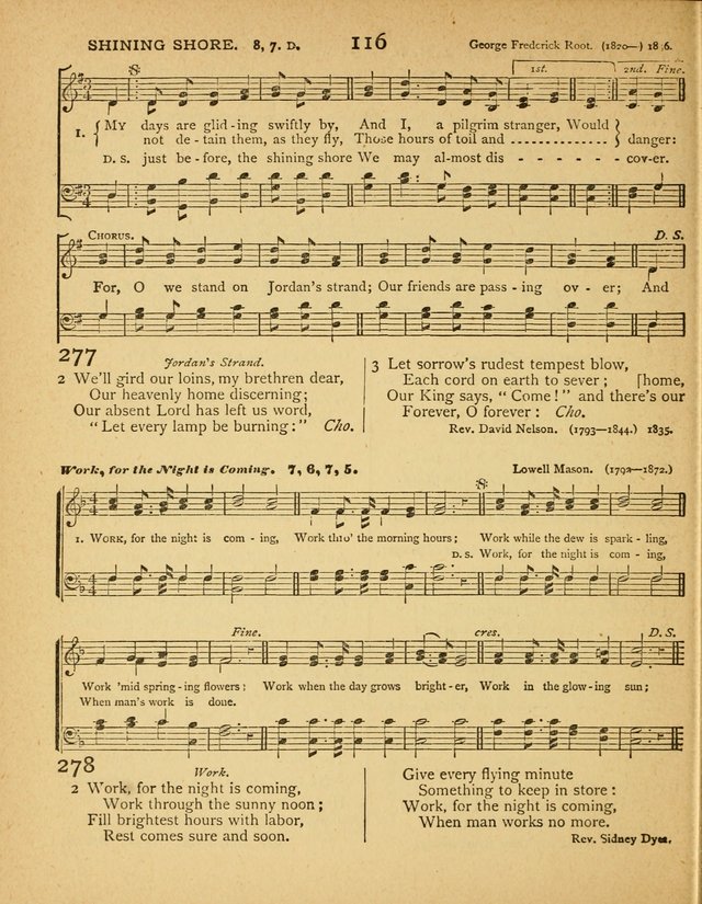 Songs of Praise: a selection of standard hymns and tunes for the Sunday-shcools and social meetings page 117