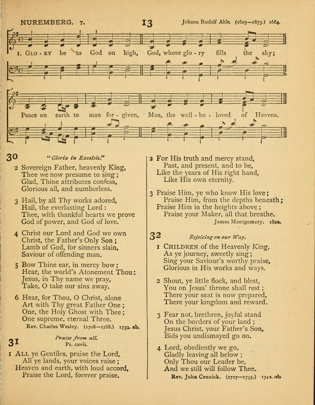 Songs of Praise: a selection of standard hymns and tunes for the Sunday-shcools and social meetings page 14