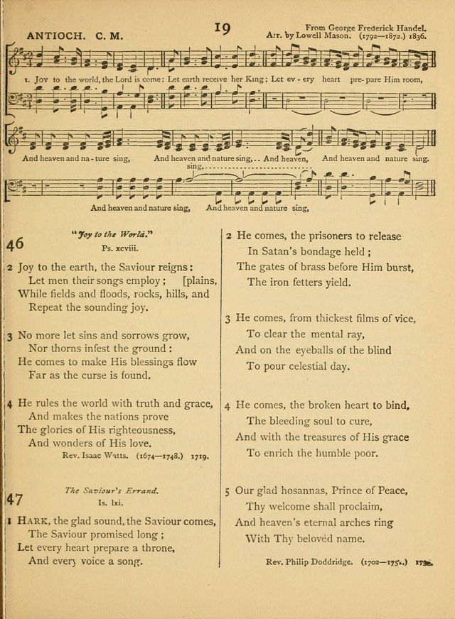Songs of Praise: a selection of standard hymns and tunes for the Sunday-shcools and social meetings page 20