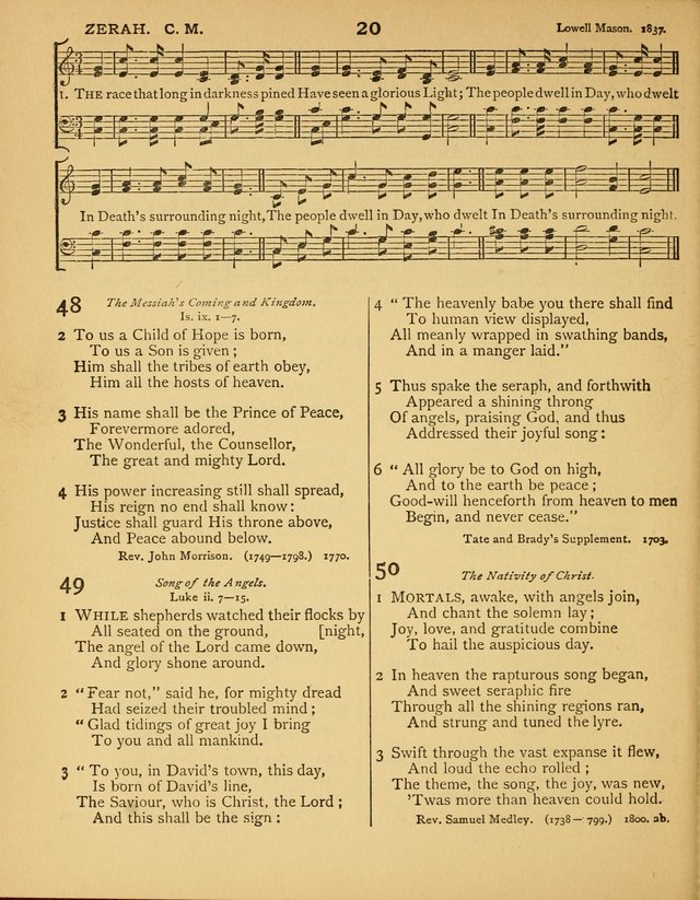 Songs of Praise: a selection of standard hymns and tunes for the Sunday-shcools and social meetings page 21