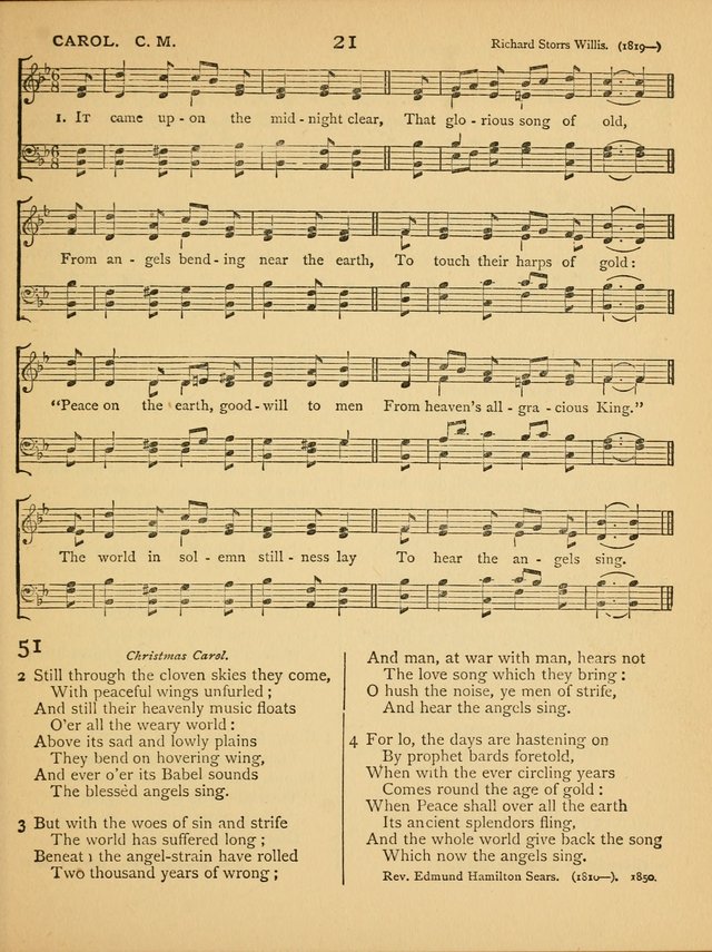Songs of Praise: a selection of standard hymns and tunes for the Sunday-shcools and social meetings page 22