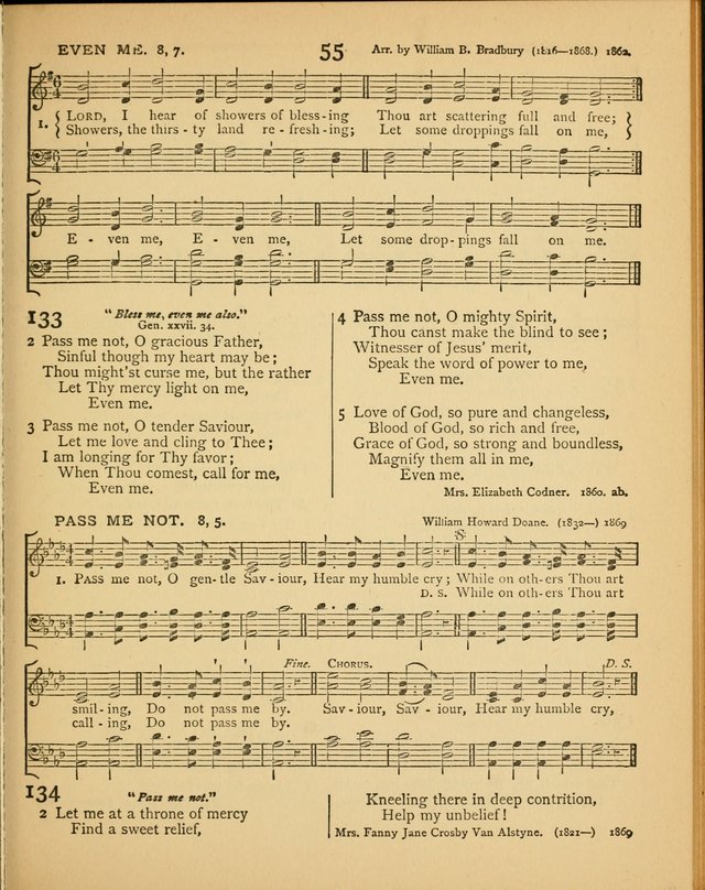 Songs of Praise: a selection of standard hymns and tunes for the Sunday-shcools and social meetings page 56