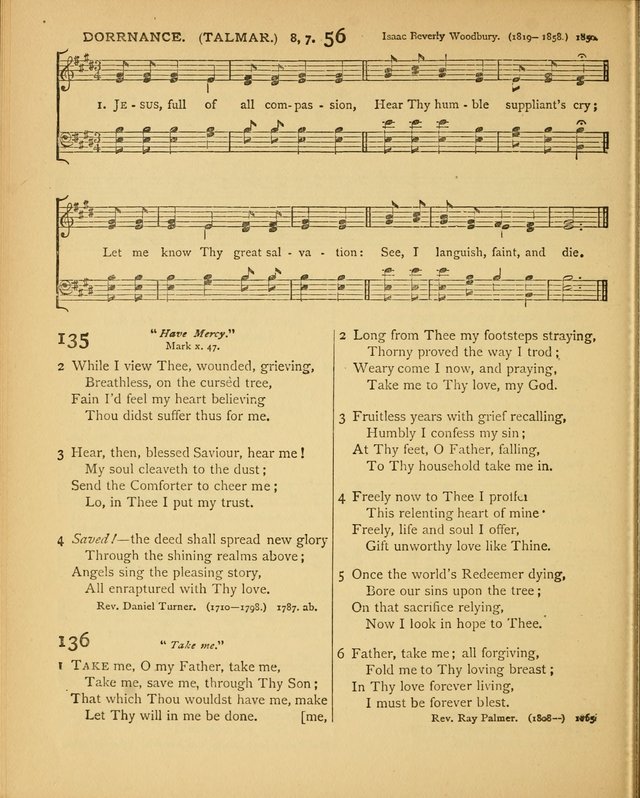 Songs of Praise: a selection of standard hymns and tunes for the Sunday-shcools and social meetings page 57
